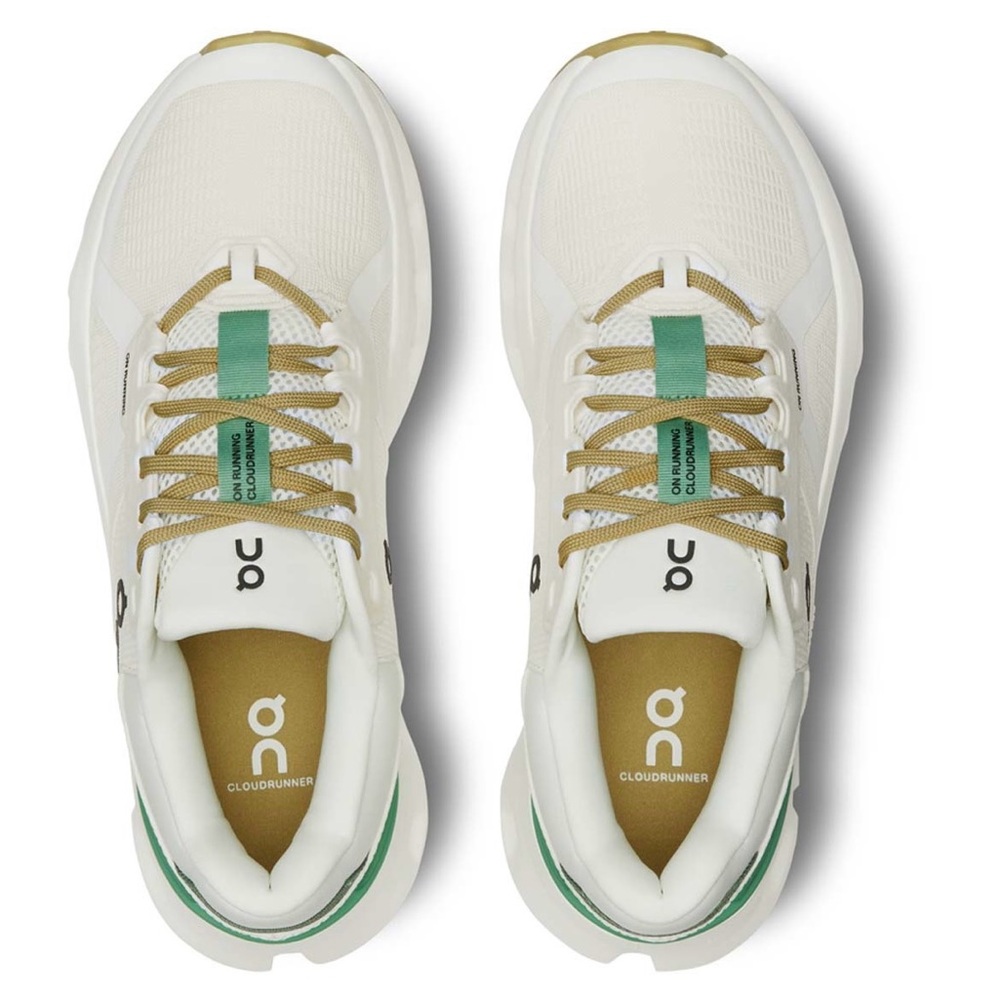 On Cloudrunner 2 White Sneakers